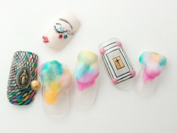 サニーサイドアップ ネイル(Sunny SideUp nail)/アートサンプル