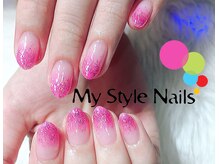 マイ スタイル ネイルズ(My Style Nails)/ラメグラデーションジェル