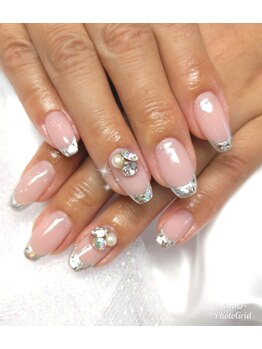 アモ ラブネイルズ(AMO Love nails)/お呼ばれパーティーネイル