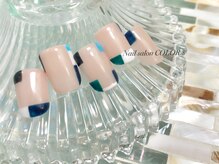 ネイルサロン カラーエイト(Nailsalon COLOR.8)/アート、シンプル、モダン
