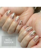 ネイルズガーデン(NAILS GARDEN)/キラキラネイル