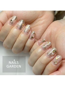 ネイルズガーデン(NAILS GARDEN)/キラキラネイル