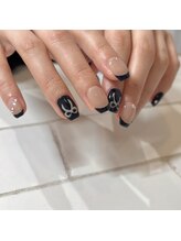 カミナネイル(KAMINA.nail)/french & ribbon