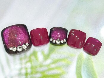 ティーエヌ 辻堂店/フット定額ネイル☆7700円