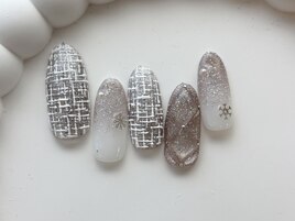 キルティングネイル/8000円