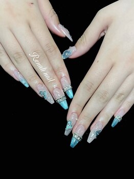 Renali Nail Salonの写真/選べる定額デザイン豊富にご用意♪色・配置替え◎トレンドを抑えたデザインやオフィスネイルにもおすすめ！