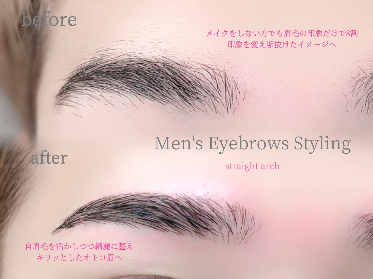 ピーコック(peacock)/メンズ アイブロウスタイリング