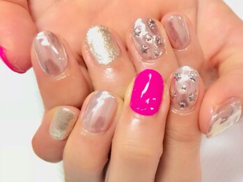 アイリッシュネイル 久屋大通店(Irish Nail)/ビビットメタルネイル