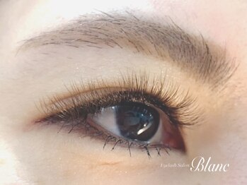 アイラッシュサロン ブラン イオン上越店(Eyelash Salon Blanc)/【ボリュームラッシュ】4Dカラー