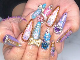 【ロングネイル】ユニコーン