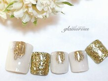 ネイルグラマラス 西新井店/《フットネイル》ニュアンス