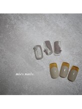 ミィスネイルズ(mies nails.)/トレンドニュアンス