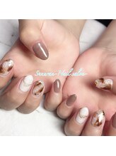 スズラン(SUZURAN)/秋ニュアンスアート