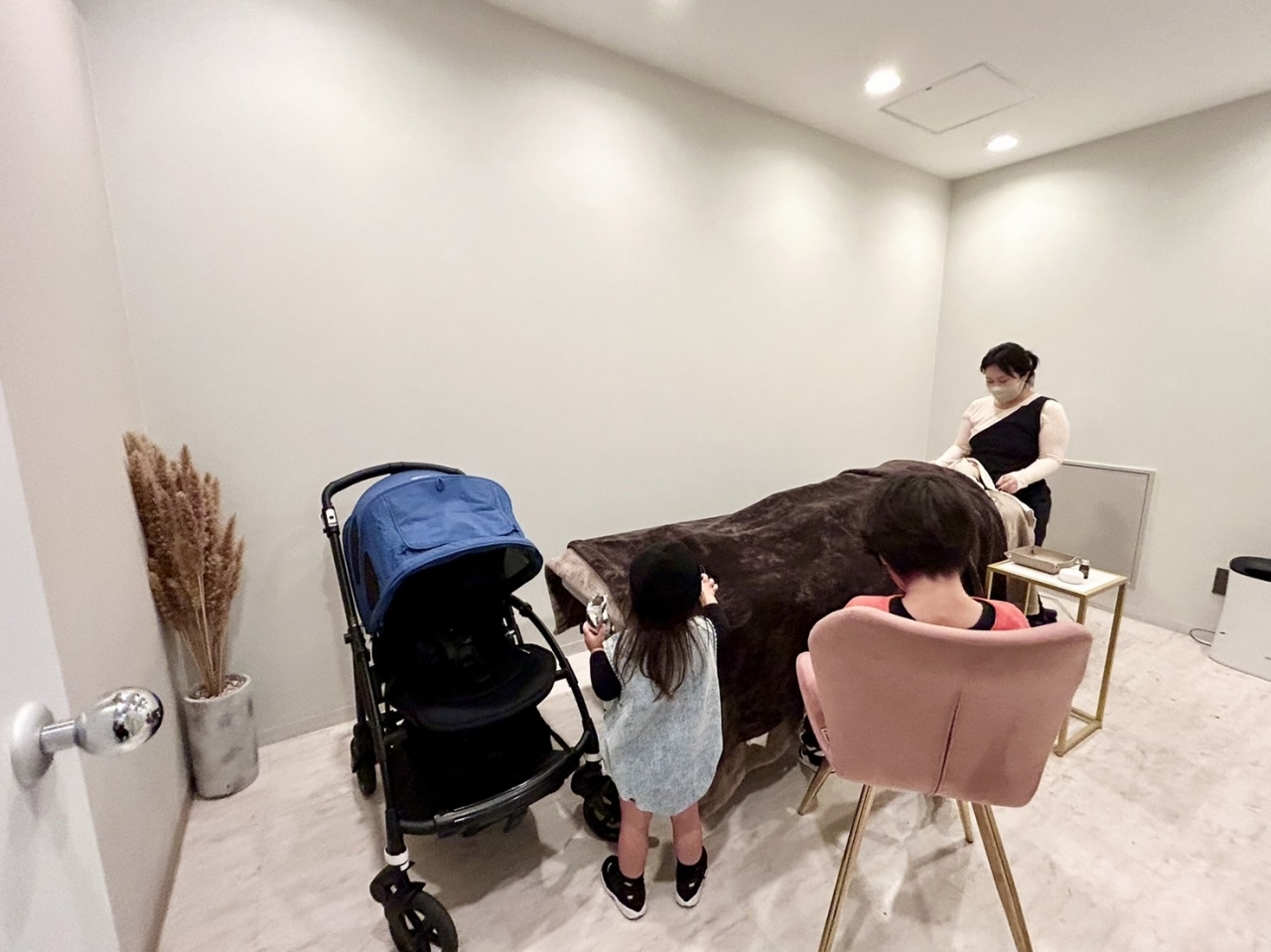 個室があるサロン