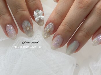 リノ ネイル(Rino nail)/お花ネイル　70805