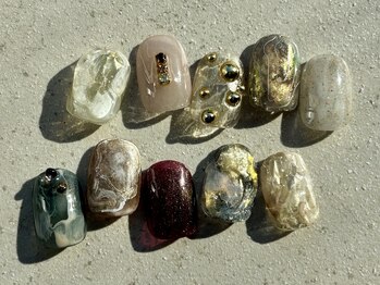 クリスマスネイル