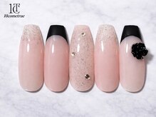 テンカムトゥルー(10 Come True)/■フレンチ×フラワーパーツ