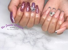 アン ジョーヌドラゴ/【自爪ネイル】アシメネイル