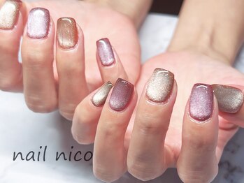 ネイルニコ(nail nico)/2色マグネット