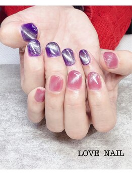 ラブネイル(LOVE NAIL)/マグネットネイル