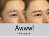 【指名なし用】パラレルブロウ【眉毛パーマ】+眉スタイリング+顔WAX　¥10,000