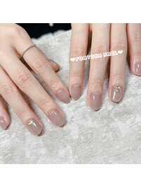 冬シンプルデザイン/神田ネイル