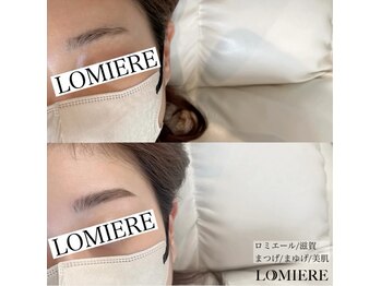 ロミエール 南草津店(LOMIERE)/ハリウッドブロウリフト ¥7550