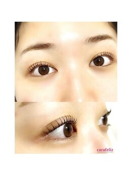 カラフェリズ(Carafeliz)/お目元に合わせまつ毛パーマ