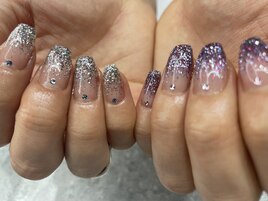 90 ラメグラデーション