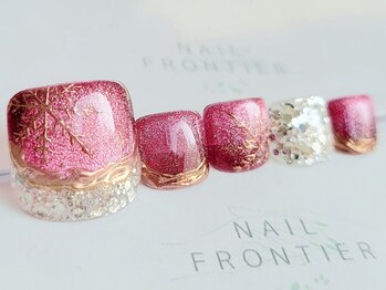 ネイルフロンティア 吉祥寺(NAIL FRONTIER)/E大人雪の結晶フット11980円
