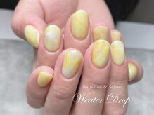 ウォータードロップ(Water Drop)/マーブルネイル