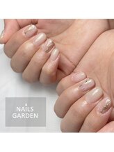 ネイルズガーデン(NAILS GARDEN)/大理石ネイル