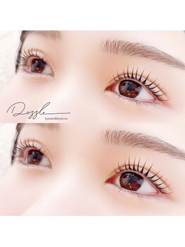 ダズル(DAZZLE)の写真/【口コミ高評価★】圧倒的な経験を積んだアイデザイナーが理想の仕上がりを実現♪まつ毛パーマ¥5900