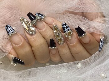 ジェムネイル(Jem Nail)/長さだし持ち込みネイル