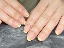 アイリスネイル 大塚(Iris Nail)/春トレンドカラーフレンチネイル