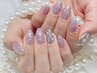 【Hand】うめつくしコース(2本ストーン埋め尽くし)7580