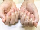 ジューシー桃ネイル