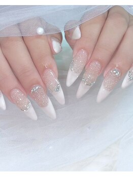 フォックスネイル(fox.nail__)の写真/キレイなカーブ、フォルム、長さを実現！長さを出すと手全体が美しく見えて印象UP♪自慢したくなる指先へ…
