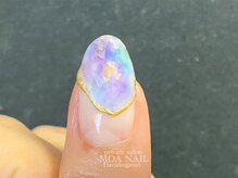 モア ネイル(MOA NAIL)/天然石アート