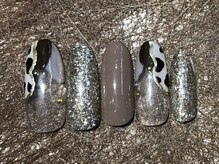 テラスアヴェダ ららぽーとエキスポシティ(Terrace AVEDA)/アニマル柄×塗りかけ