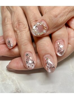 パップネイル(PAP NAIL)/クリスマスネイル