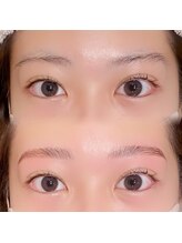 エルメ バイ クイーンズ(herme by QUEENS)/美眉wax＋眉パーマ