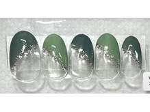 ネイルサロン ピーアンドビー(P&B)/冬月替わりデザイン