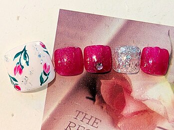 ティーエヌ 辻堂店/フット定額ネイル☆7700円