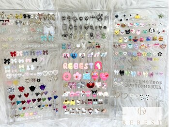 南森町/ネイルパーツ/3Dパーツ