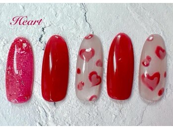 はあとねいる 板橋仲宿店/11月限定『ハート』