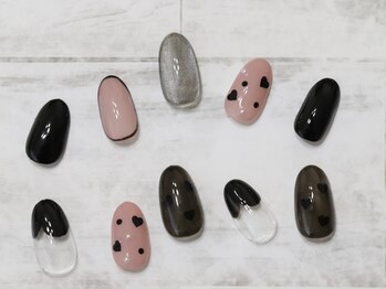 Total beauty salon Precious 小顔/フェイシャル/脱毛/痩身/ヘッドスパ/シミ/たるみの写真/《定額デザイン200種類以上!》あなたの好きが見つかる!カラー変更もOK☆ノンサンディング・パラジェル使用*