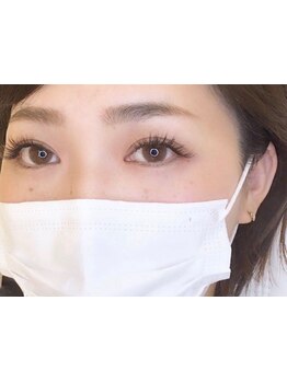 目の形にあったエクステ提案が得意