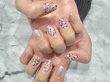 クォーターリゾートネイル(QUARTER RESORT nail)/ヒョウ柄ネイル☆