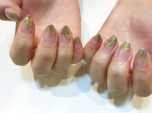ネイルズ ララ(nails Lala)/クールなグラデーションネイル
